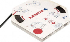 Lenox - 1/2" x 100' x 0.025" Carbon Steel Band Saw Blade Coil Stock - 14 TPI, Toothed Edge, Straight Form, Raker Set, Hard Back, Constant Pitch, Contour Cutting - Industrial Tool & Supply