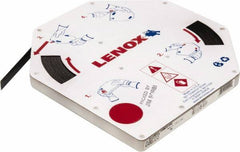 Lenox - 1/2" x 100' x 0.025" Carbon Steel Band Saw Blade Coil Stock - 18 TPI, Toothed Edge, Straight Form, Raker Set, Hard Back, Constant Pitch, Contour Cutting - Industrial Tool & Supply