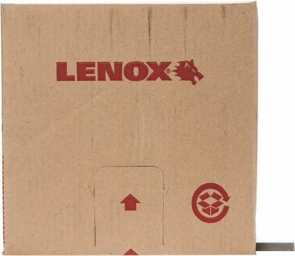 Lenox - 1/2" x 100' x 0.035" Bi-Metal Band Saw Blade Coil Stock - 10 TPI, Toothed Edge, Straight Form, Raker Set, Flexible Back, Constant Pitch, Contour Cutting - Industrial Tool & Supply