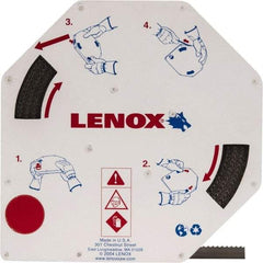 Lenox - 1/2" x 100' x 0.025" Bi-Metal Band Saw Blade Coil Stock - 6 TPI, Toothed Edge, Hook Form, Lenox Set Set, Flexible Back, Constant Pitch, Contour Cutting - Industrial Tool & Supply