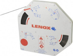Lenox - 3/8" x 100' x 0.025" Bi-Metal Band Saw Blade Coil Stock - 14 to 18 TPI, Toothed Edge, Wavy Set, Flexible Back, Variable Pitch, Contour Cutting - Industrial Tool & Supply
