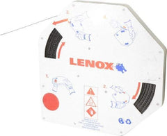 Lenox - 1/2" x 100' x 0.025" Bi-Metal Band Saw Blade Coil Stock - 6 to 10 TPI, Toothed Edge, Modified Raker Set, Flexible Back, Variable Pitch, Contour Cutting - Industrial Tool & Supply