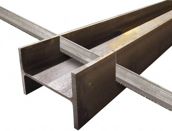 Lenox - 3 to 4 TPI, 12' 9" Long x 1-1/4" Wide x 0.042" Thick, Welded Band Saw Blade - Bi-Metal, Toothed Edge, Flexible Back - Industrial Tool & Supply