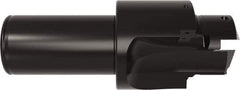 Allied Machine and Engineering - AND10050, MS 33649, SAE AS5202 Standard, 1-5/8-12, 20 Tube Dash Number, 60° Porting Angle, 1.648" Pilot Diam, 1-1/2" Shank Diam, Indexable Spade Blade Insert Porting Tool - 2 Porting Inserts, 5-7/8" Overall Length - Industrial Tool & Supply