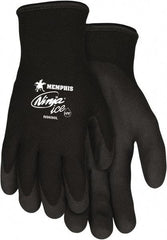MCR Safety - Size XL Nylon Blend Work Gloves - Knit Wrist Cuff, Black, Paired - Industrial Tool & Supply