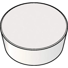 Kennametal - RPG43 Grade KYS30 Ceramic Milling Insert - Uncoated, 3/16" Thick, 1/2" Inscribed Circle - Industrial Tool & Supply