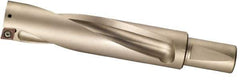 Sumitomo - 99mm Max Drill Depth, 4xD, 24mm Diam, Indexable Insert Drill - 2 Inserts, 25mm Shank Diam, Straight Shank - Industrial Tool & Supply