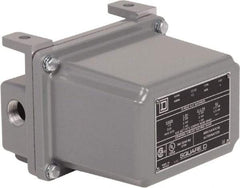 Square D - 4 NEMA Rated, DPST-DB, Float Switch Pressure and Level Switch - 575 VAC, Line-Load-Load-Line Terminal - Industrial Tool & Supply