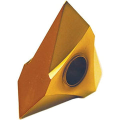 Tool-Flo - Grade C25 On Edge Threading Insert - Uncoated - Industrial Tool & Supply