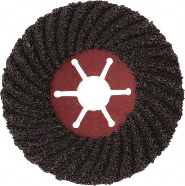 Value Collection - 4-1/2" Diam 7/8" Hole 24 Grit Fiber Disc - Very Coarse Grade, Aluminum Oxide, 12,000 Max RPM - Industrial Tool & Supply