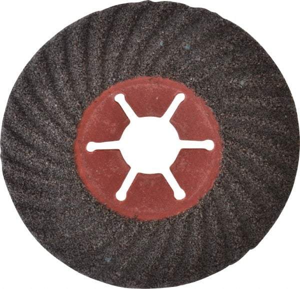 Value Collection - 4-1/2" Diam 7/8" Hole 36 Grit Fiber Disc - Very Coarse Grade, Aluminum Oxide, 13,300 Max RPM - Industrial Tool & Supply