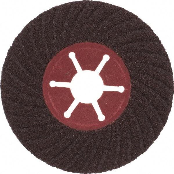 Value Collection - 4-1/2" Diam 7/8" Hole 60 Grit Fiber Disc - Medium Grade, Aluminum Oxide, 13,300 Max RPM - Industrial Tool & Supply
