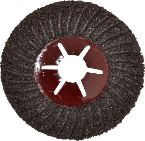 Value Collection - 4-1/2" Diam 7/8" Hole 24 Grit Fiber Disc - Very Coarse Grade, Silicon Carbide, 12,000 Max RPM - Industrial Tool & Supply