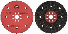Value Collection - 7" Diam 7/8" Hole 16 Grit Fiber Disc - Very Coarse Grade, Silicon Carbide, 8,000 Max RPM - Industrial Tool & Supply