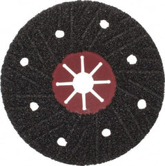 Value Collection - 7" Diam 7/8" Hole 24 Grit Fiber Disc - Very Coarse Grade, Silicon Carbide, 8,500 Max RPM - Industrial Tool & Supply