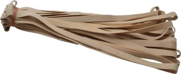 Value Collection - 28 Inch Circumference, 1/2 Inch Wide, Light Duty Rubber Band Strapping - 27 Pieces - Industrial Tool & Supply
