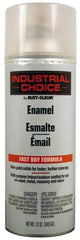 Rust-Oleum - Crystal Clear, Enamel Spray Paint - 8 to 12 Sq Ft per Can, 12 oz Container - Industrial Tool & Supply