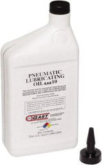 Gast - 1 Qt Air Compressor Lubricating Oil - Use with Gast Lubricated Vacuum Pumps, Air Compressors and Air Motors - Industrial Tool & Supply