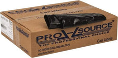 PRO-SOURCE - 1.35 mil Thick, Heavy-Duty Trash Bags - 30" Wide x 36" High, Black - Industrial Tool & Supply