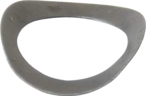 Gardner Spring - 1/4" Bolt, 0.269" ID, Grade 1074 Steel, Curved Disc Spring - 0.423" OD, 0.07" High, 0.007" Thick - Industrial Tool & Supply