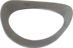 Gardner Spring - 1/4" Bolt, 0.269" ID, Grade 1074 Steel, Curved Disc Spring - 0.423" OD, 0.07" High, 0.007" Thick - Industrial Tool & Supply