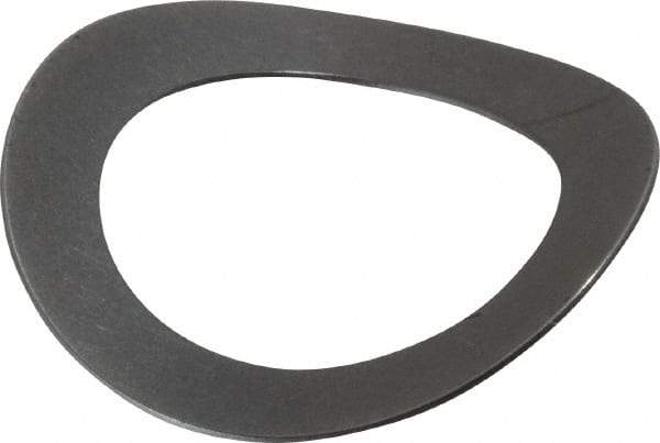 Gardner Spring - 5/8" Bolt, 0.663" ID, Grade 1074 Steel, Curved Disc Spring - 0.98" OD, 0.169" High, 0.014" Thick - Industrial Tool & Supply