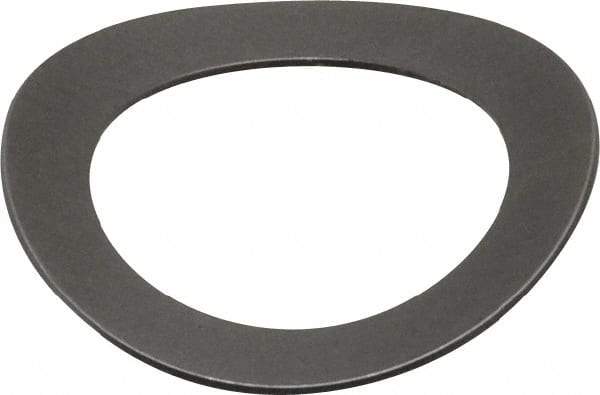 Gardner Spring - 5/8" Bolt, 0.663" ID, Grade 1074 Steel, Curved Disc Spring - 0.98" OD, 0.118" High, 0.021" Thick - Industrial Tool & Supply