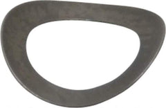 Gardner Spring - #10 Bolt, 0.203" ID, Grade 301 Stainless Steel, Curved Disc Spring - 0.322" OD, 0.053" High, 0.005" Thick - Industrial Tool & Supply