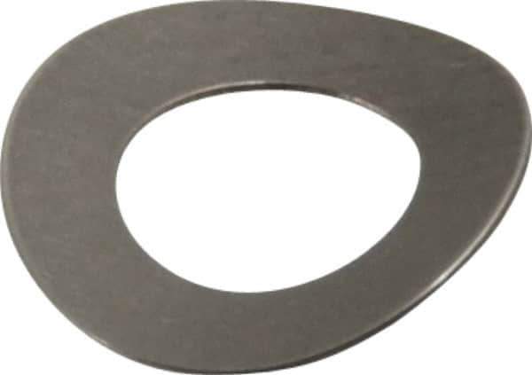 Gardner Spring - #10 Bolt, 0.2" ID, Grade 301 Stainless Steel, Curved Disc Spring - 0.37" OD, 0.047" High, 0.009" Thick - Industrial Tool & Supply