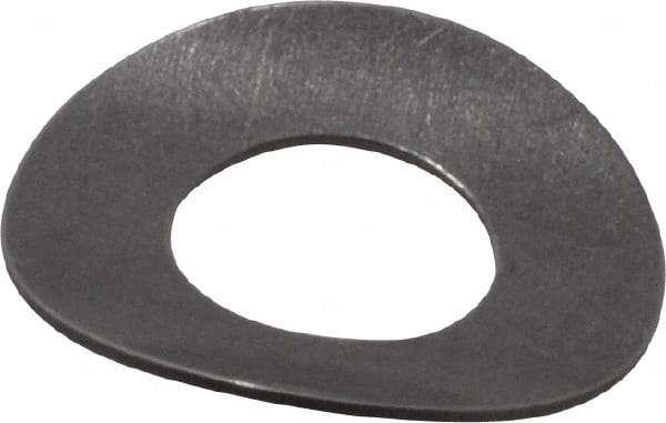 Gardner Spring - #10 Bolt, 0.2" ID, Grade 301 Stainless Steel, Curved Disc Spring - 0.423" OD, 0.047" High, 0.011" Thick - Industrial Tool & Supply