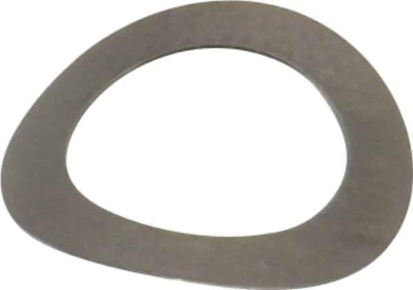 Gardner Spring - 1/4" Bolt, 0.269" ID, Grade 301 Stainless Steel, Curved Disc Spring - 0.423" OD, 0.055" High, 0.008" Thick - Industrial Tool & Supply