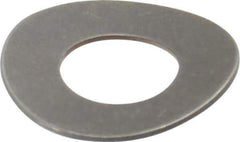 Gardner Spring - 1/4" Bolt, 0.265" ID, Grade 301 Stainless Steel, Curved Disc Spring - 0.551" OD, 0.052" High, 0.019" Thick - Industrial Tool & Supply