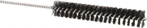 PRO-SOURCE - 4-1/2" Long x 3/4" Diam Nylon Bristle Brush - Single Spiral, 42" OAL, 0.01" Filament Diam, 0.142" Shank Diam - Industrial Tool & Supply