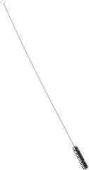 PRO-SOURCE - 4-1/2" Long x 1" Diam Nylon Bristle Brush - Single Spiral, 40-1/2" OAL, 0.014" Filament Diam, 0.187" Shank Diam - Industrial Tool & Supply