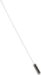 PRO-SOURCE - 4-1/2" Long x 1-1/4" Diam Nylon Bristle Brush - Single Spiral, 42" OAL, 0.01" Filament Diam, 0.142" Shank Diam - Industrial Tool & Supply