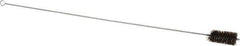 PRO-SOURCE - 4-1/2" Long x 2" Diam Horsehair Bristle Brush - Single Spiral, 40-1/2" OAL, 0.005" Filament Diam, 0.187" Shank Diam - Industrial Tool & Supply