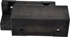 Snap Jaws - 6" Wide x 2-1/2" High x 2-1/2" Thick, Step Vise Jaw - Soft, Steel, Fixed Jaw, Compatible with 6" Vises - Industrial Tool & Supply