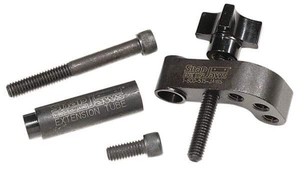 Snap Jaws - 4 Piece Vise Work Stop - Steel - Industrial Tool & Supply
