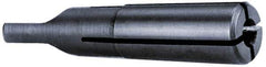 Collis Tool - 1-1/8 Inch Tap, 2-9/64 Inch Tap Entry Depth, MT5 Taper Shank, Split Sleeve Tapping Driver - 7/16 Inch Projection, 0.896 Inch Tap Shank Diameter, 0.672 Inch Tap Shank Square - Exact Industrial Supply