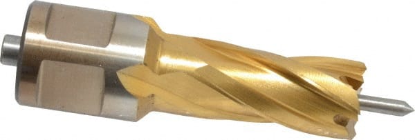 Hougen - 9/16" Diam x 1" Deep High Speed Steel Annular Cutter - Industrial Tool & Supply