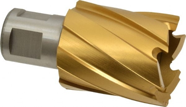 Hougen - 1-1/4" Diam x 1" Deep High Speed Steel Annular Cutter - Industrial Tool & Supply