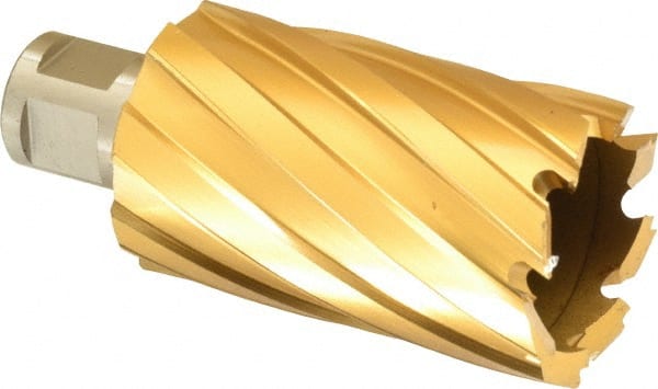 Hougen - 1-1/2" Diam x 2" Deep High Speed Steel Annular Cutter - Industrial Tool & Supply