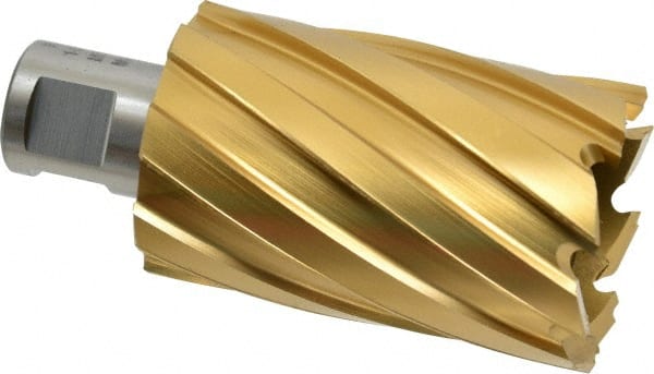 Hougen - 1-9/16" Diam x 2" Deep High Speed Steel Annular Cutter - Industrial Tool & Supply