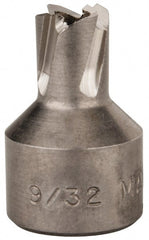 Hougen - 9/32" Diam x 1/4" Deep High Speed Steel Annular Cutter - Industrial Tool & Supply