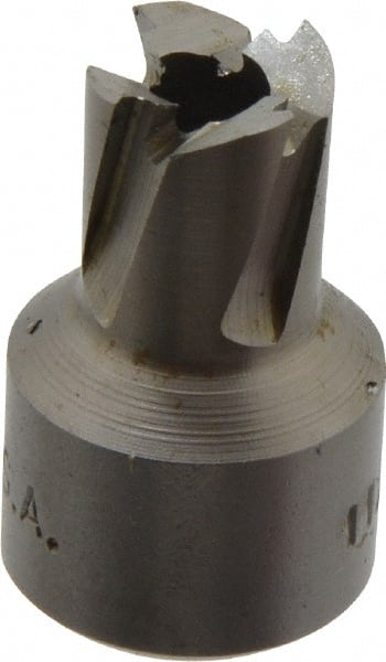 Hougen - 11/32" Diam x 1/4" Deep High Speed Steel Annular Cutter - Industrial Tool & Supply