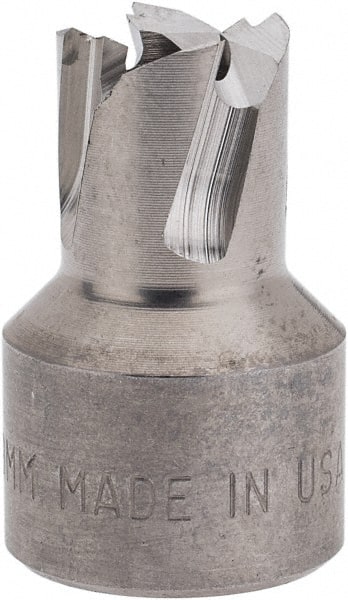 Hougen - 9mm Diam x 1/4" Deep High Speed Steel Annular Cutter - Industrial Tool & Supply