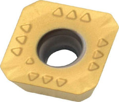 Kennametal - SEPT443 GB2 Grade KC725M Carbide Milling Insert - TiN/TiCN/TiN Finish, 3/16" Thick, 14mm Inscribed Circle, 1mm Corner Radius - Industrial Tool & Supply