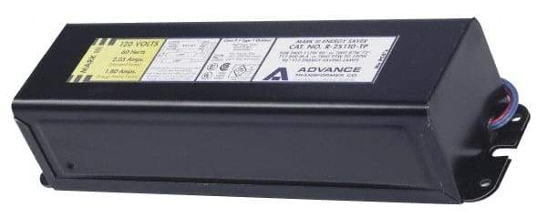 Philips Advance - 2 Lamp, 120 Volt, 0.40 Amp, 0 to 39 Watt, Rapid Start, Magnetic, Nondimmable Fluorescent Ballast - 0.70 Ballast Factor, Thermal Protection, T9, T9/Circline Lamp - Industrial Tool & Supply