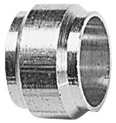 Legris - 10mm OD, Steel Sleeve - 330 Max Working psi, -40 to 210°F, Comp x Comp Ends - Industrial Tool & Supply