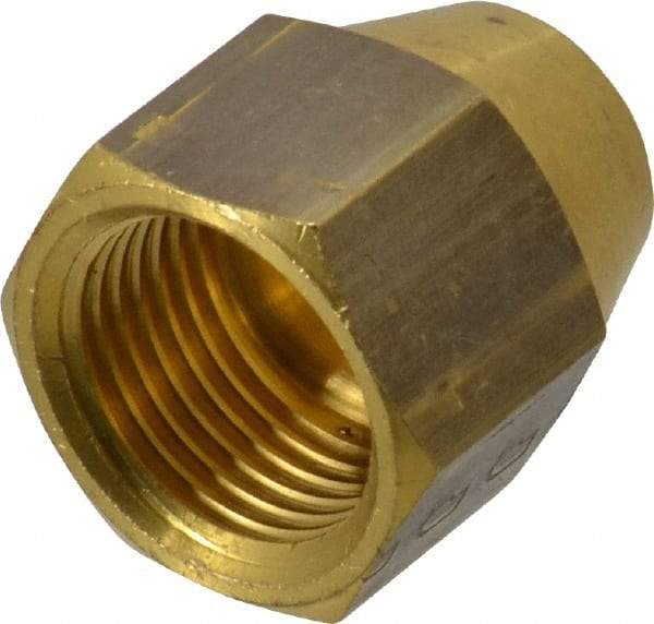Legris - 12mm OD, Brass Taper Nut - 320 Max Working psi, -40 to 210°F, Comp Ends - Industrial Tool & Supply